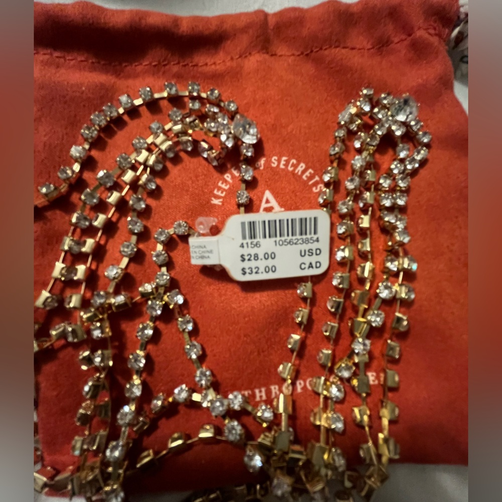 NWT Anthropologie Crystal Hair Accessory - Picture 5 of 7